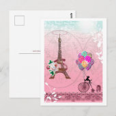 Paris Postcard ポストカード (正面/裏面)