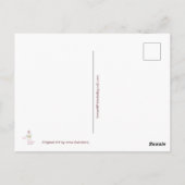 Paris Postcard ポストカード (裏面)