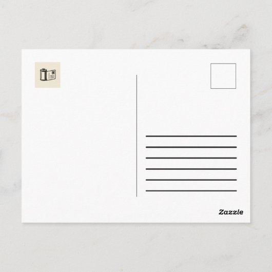 Paris Postcard ポストカード (裏面)