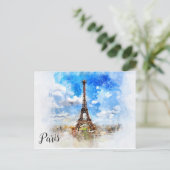 Paris Postkarte ポストカード (スタンド正面)