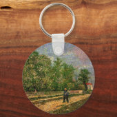 Paris Road with百姓付きヴィンセント・ヴァン・ゴッホ キーホルダー (正面)