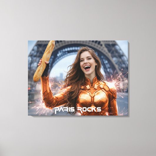 PARIS ROCKS キャンバスプリント (正面)