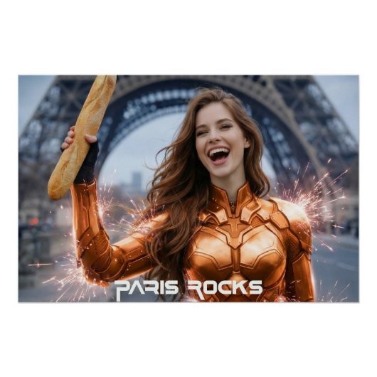 PARIS ROCKS ポスター (正面)