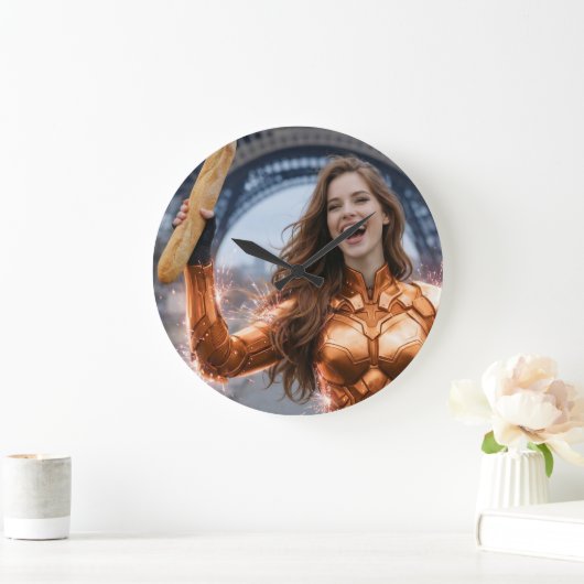 PARIS ROCKS ラージ壁時計 (ホーム)