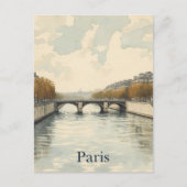Paris Seine ポストカード (正面)