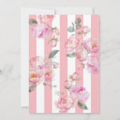 Paris SheはOuiミニマル主義のフランスのブライダルシャワー 招待状 (裏面)