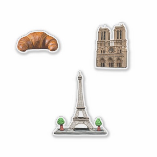paris stickers シール (正面)
