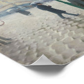 Paris Street in Rainy Weather ポスター (角)