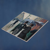  Paris Street in Rainy Weather - Gustave Caillebot タイル