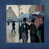  Paris Street in Rainy Weather - Gustave Caillebot タイル