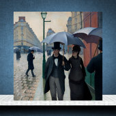  Paris Street in Rainy Weather - Gustave Caillebot タイル
