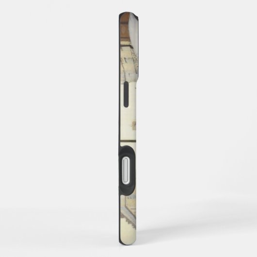 Paris Street Rainy Day iPhoneケース (右側面)