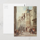 Paris Street scene ポストカード (正面/裏面)