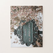 Paris Street Sign Photograph Jigsaw Puzzle ジグソーパズル (縦)