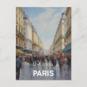 Paris Streets ポストカード (正面)