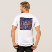 Paris t-shirt design  トライブレンドＴシャツ (裏面全面)