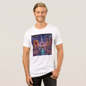 Paris t-shirt design  トライブレンドＴシャツ (正面全面)