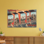 Paris, TexasLarge Letter ScenesParis, TX キャンバスプリント (インサイチュ (リビング))