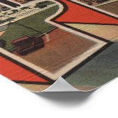 Paris, TexasLarge Letter ScenesParis, TX ポスター (角)