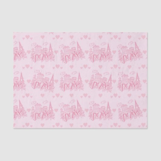 Paris Tissue Paper 薄葉紙 (正面)