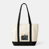 Paris to LA tote bag トートバッグ (裏面)