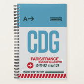 Paris - Travel Planner 2026 プランナー手帳 (正面)