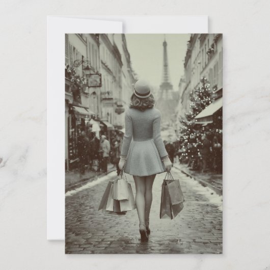 Paris Winter Shopping Stroll シーズンカード (正面)