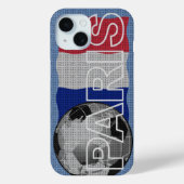 Paris World Soccer iPhone Case Case-Mate iPhoneケース (裏面)