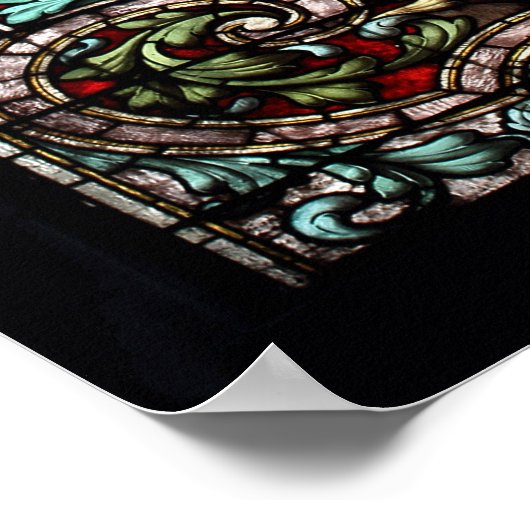 Parish Church Stained Glass Window ポスター (角)