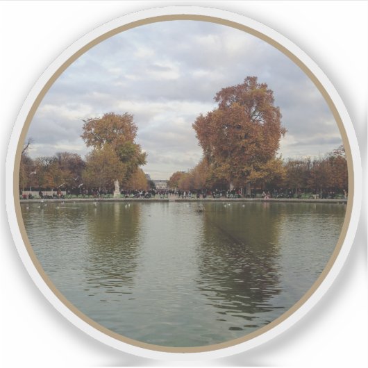 Parisian Autumn - v2 シール (正面)