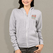 Parisian Bloom Love Symphony Women Full-Zip Hoodie パーカ
