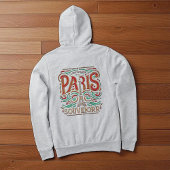 Parisian Bloom Love Symphony Women Full-Zip Hoodie パーカ