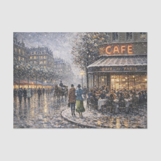 Parisian Café 薄葉紙 (正面)