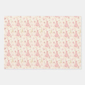 Parisian Coquette Christmas ラッピングペーパーシート (正面3)