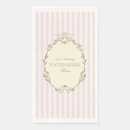 Parisian French Patisserie Vintage Party Pink 