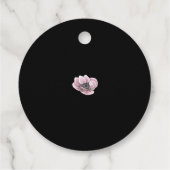 Parisian Oh La La Bridal Shower フェイバータグ (裏面)