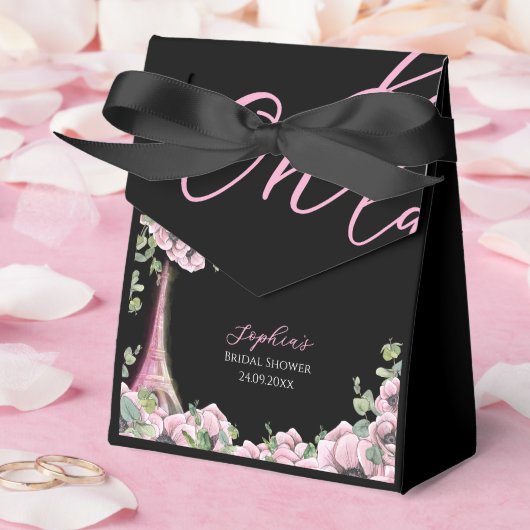 Parisian Oh La La Bridal Shower フェイバーボックス (ウェディング)
