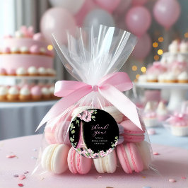 Parisian Oh La La Bridal Shower ラウンドシール