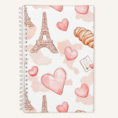 Parisian Romance Valentine ノートブック (正面)