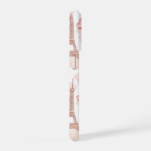 Parisian Romance Valentine iPhoneケース (右側面)