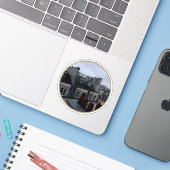 Parisian Rooftops - v2 シール (ノートパソコンとiPhone)