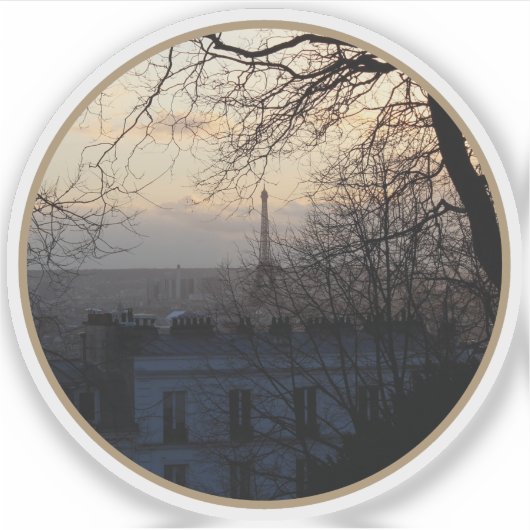 Parisian Sadness - v2 シール (正面)