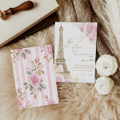 Parisian SheはOuiブライダルシャワーと述べた 招待状