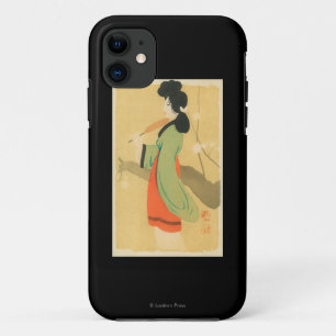ParisParis、フランスの日本のな女性の眺め iPhone 11 ケース