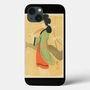 ParisParis、フランスの日本のな女性の眺め iPhone 13ケース