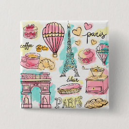 Paris's Stuff 缶バッジ