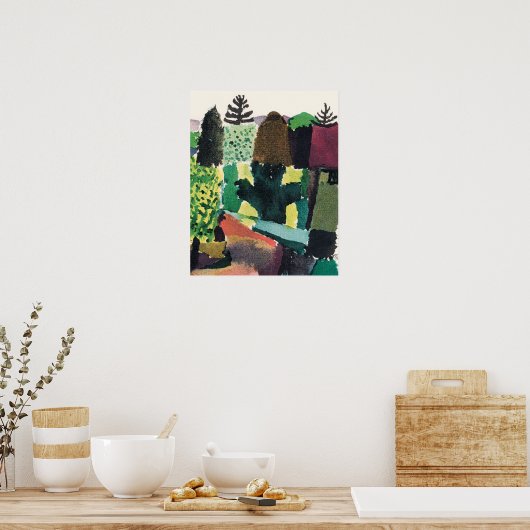 Park (1920) by Paul Klee ポスター (キッチン)