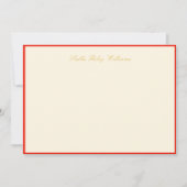 Park Avenueフラットノートカード5"x7" ノートカード (正面)