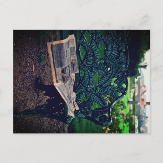 Park Bench ポストカード (正面)