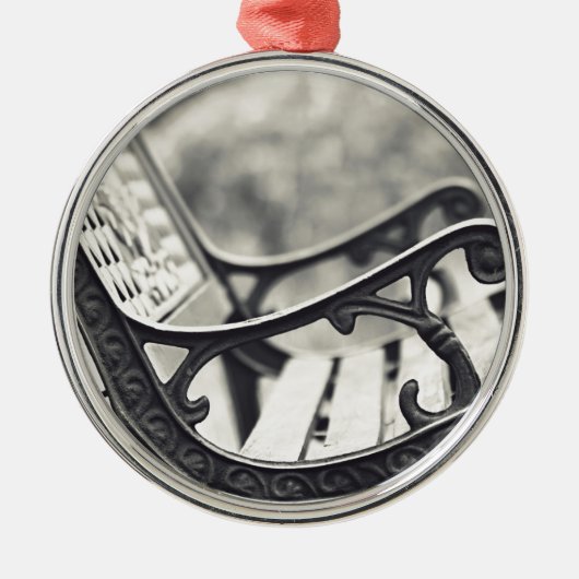 Park bench メタルオーナメント (正面)